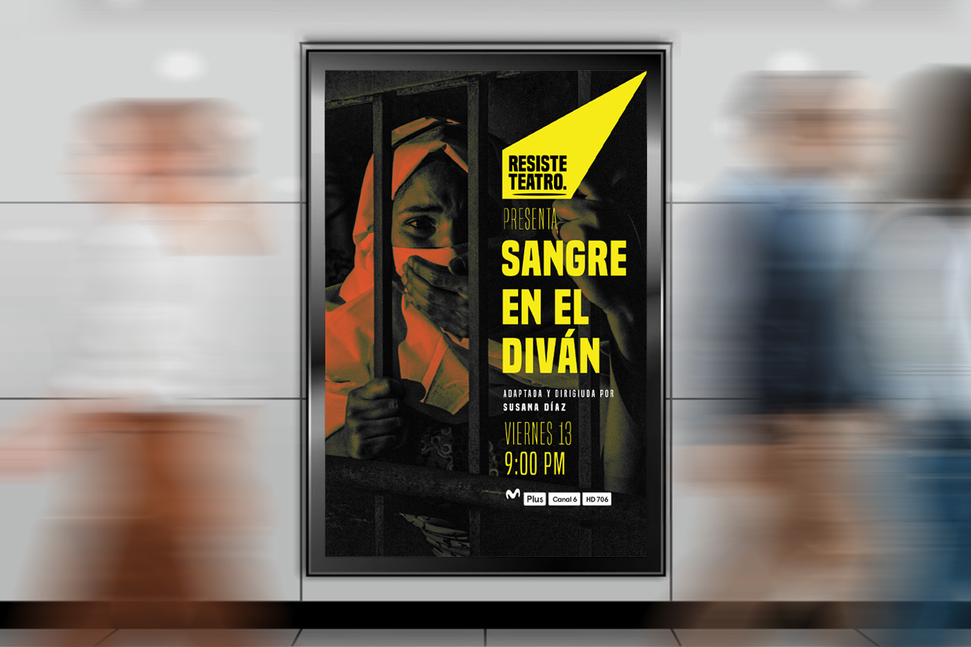 AFICHE RESISTE TEATRO